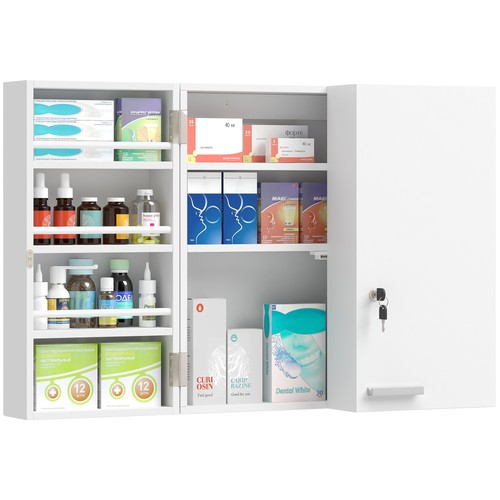 Homcom wall mount medicine - homcom,