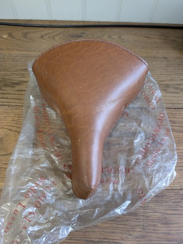Vintage brown tran leather - tran,