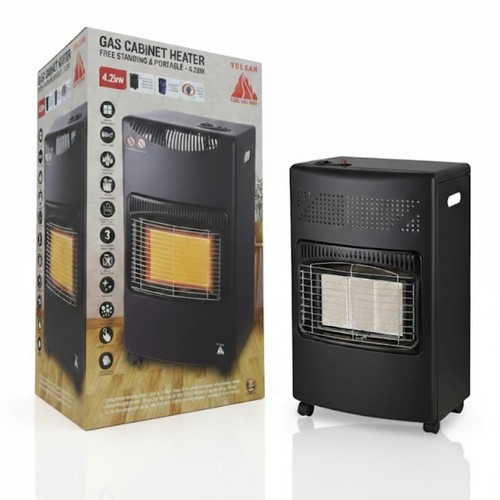 Volcan 2kw heater calor - 4.2kw, gas