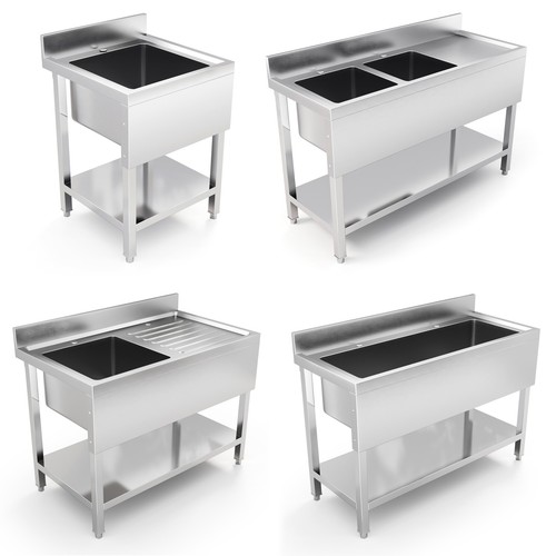 Stainless steel sink - stainless,