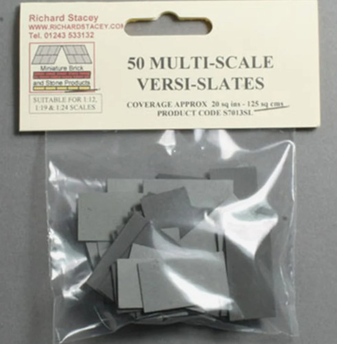 Miniature roof slates - miniature,