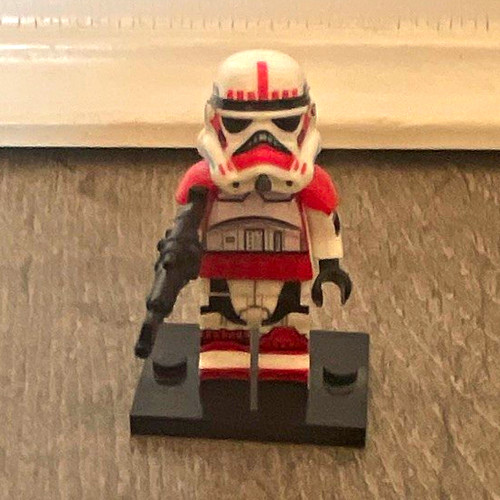 Lego star wars clone trooper - star,