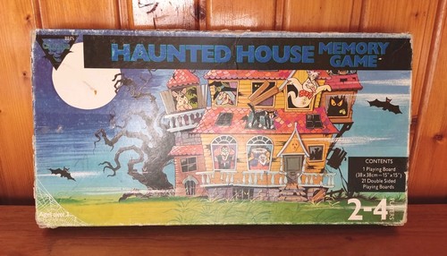 Haunted house memory game - haunted,