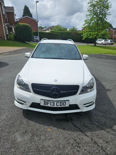 Mercedes c220 amg line - mercedes, blue