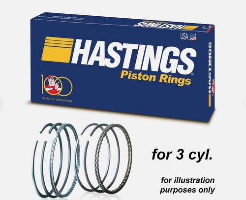 Set piston rings - 3, cyl