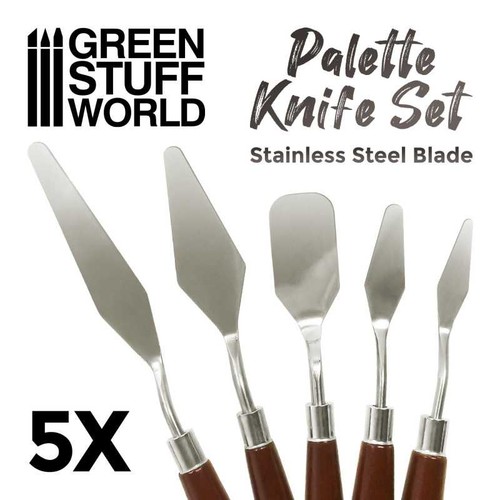 Palette knife modeling - palette,