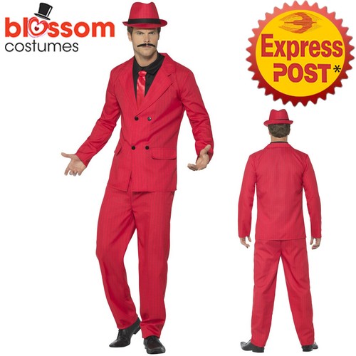 Ca657 red zoot suit gangster - ca657,