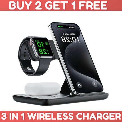 3in1 fast wireless charger - fast,