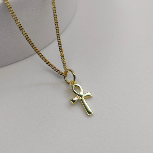 Gold sterling silver small - gold, on
