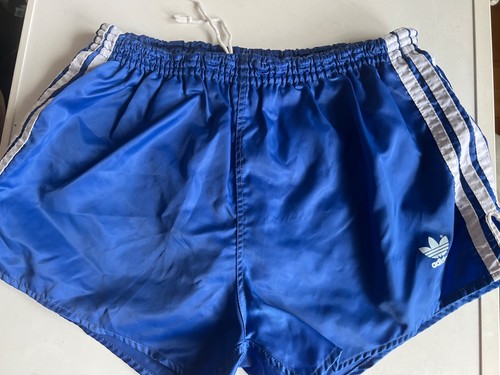Vintage adidas 80s shorts blue - shorts,