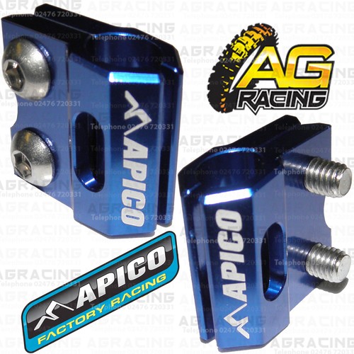 Apico blue brake hose - brake,