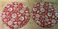 Fabric jam jar covers - fabric,