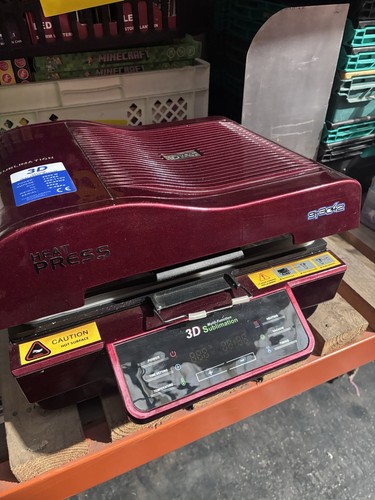 Sublimation vacuum heat - 3d,