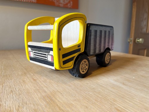 Pintoy wooden dump truck - pintoy,