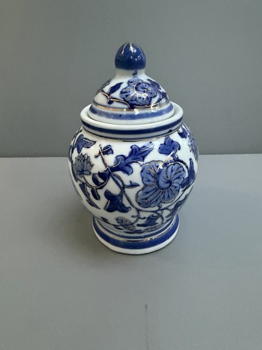 Vintage blue white chinese - blue,