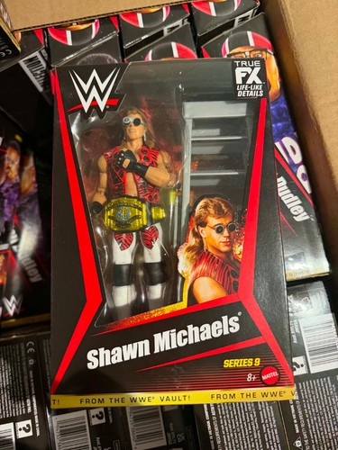 Shawn michaels wwe elite - shawn,