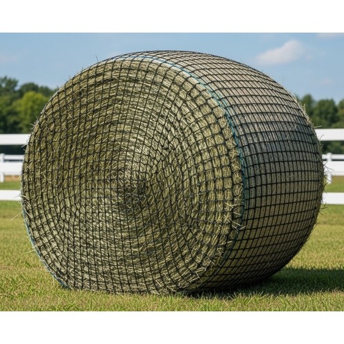 Round bale hay net - 6',