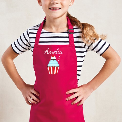 Personalised kids cupcake - kids,