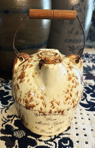 Vintage spongeware stoneware - spongeware,