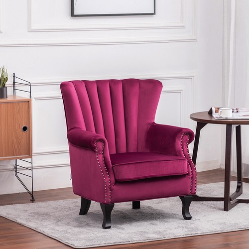 Burgundy occasional velvet - burgundy,