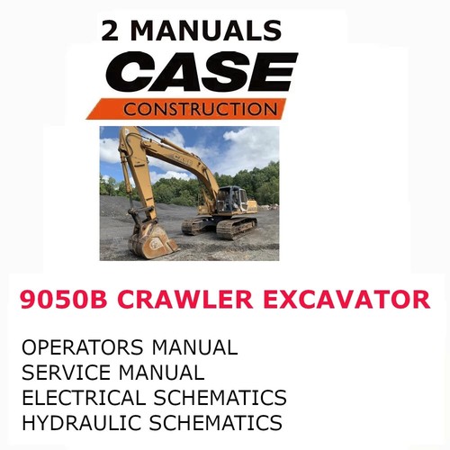 Case 9050b crawler - 9050b, excavator