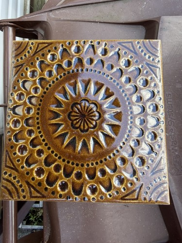 1970 r johnson wall tile - 1970's, h