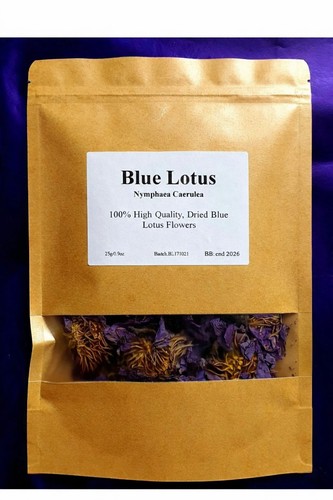 25g blue lotus dried flower - 25g,