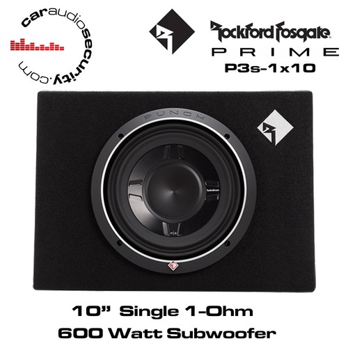 Rockford fosgate p3s 1x10 - fosgate,