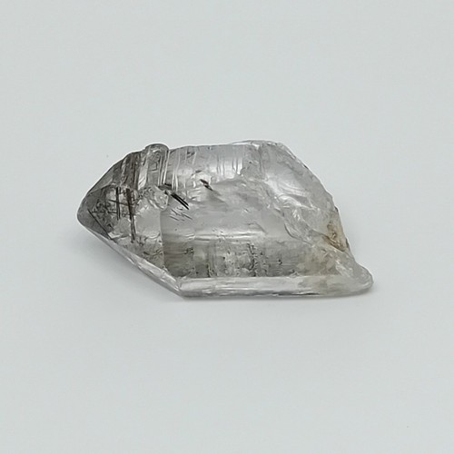Quartz crystal point with - crystal,
