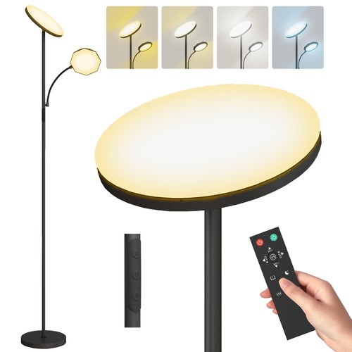 Homcom floor lamp for - homcom, living