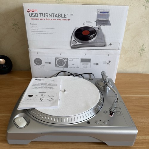 Ion ittusb usb turntable vinyl - ion,