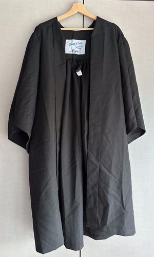 Graduation gown gray - gown, 46"