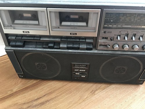 Vintage sharp 525 double - sharp, gf-525