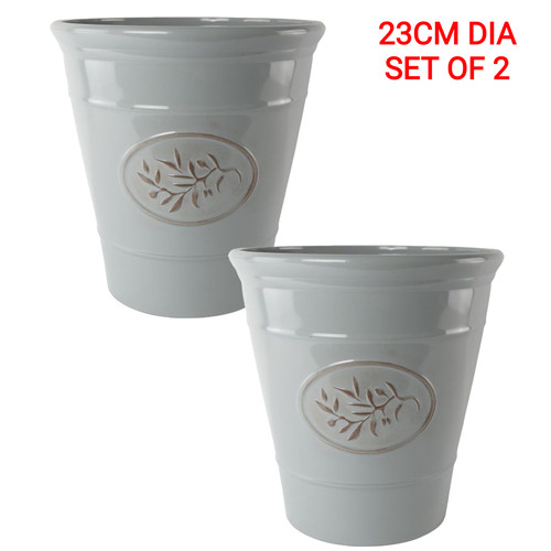 Set olive grey - olive, plastic
