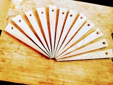 12 English Oak Hardwood Purse Net Pegs Ferreting Rabbiting Hunting Fieldsports