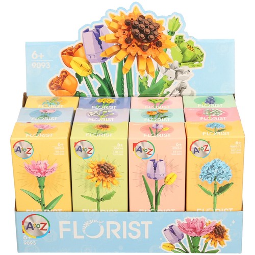 Kids brick flower building - kids,
