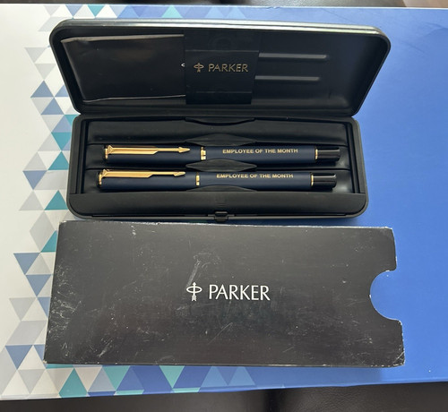 Parker gold trim metal - trim, pen