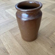 Antique Brown Glazed Stoneware