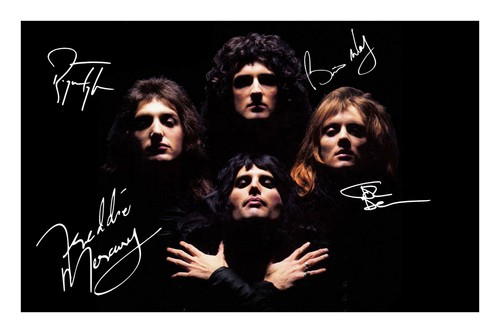 Queen signed photo print - queen,