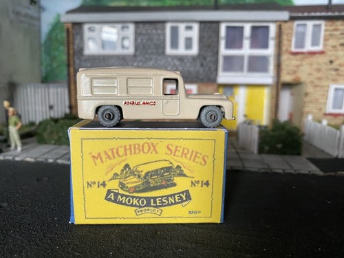 Lesney matchbox series no14a - "matchbox",