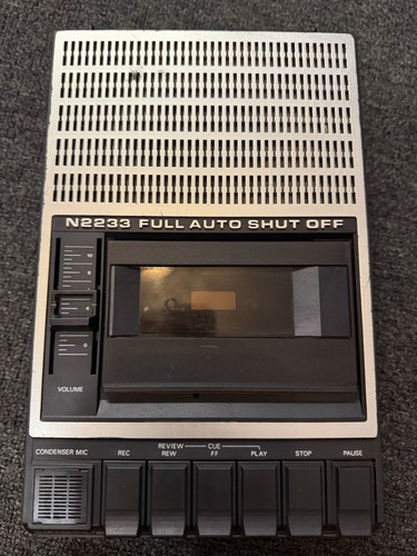Vintage philips n2233 - philips, cassette