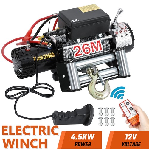 Electric winch 12v - electric,