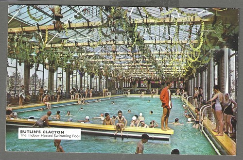 Vintage postcard the indoor - the,