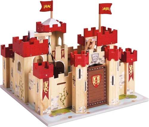 Toy van wooden - le, lionheart