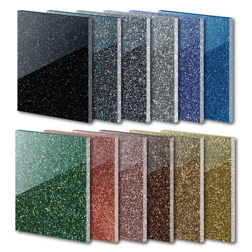 3mm perspex plastic - perspex, glitter