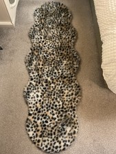 Faux Rabbit Fur Rug 2 X 6ft