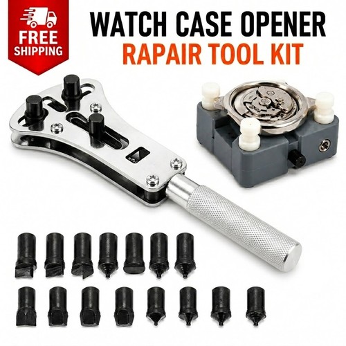 Watch back case opener screw - case,