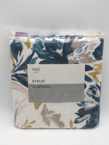 Home eyelet curtains size - m&s,