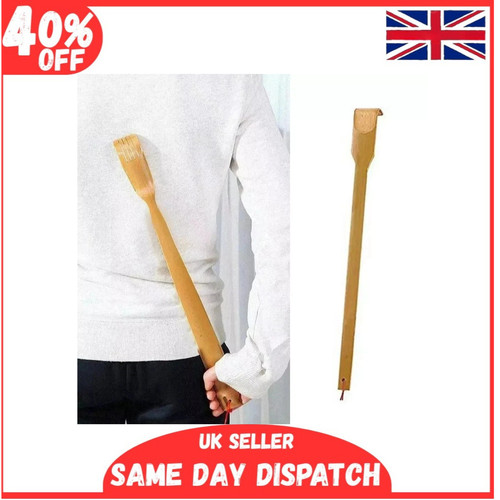 Bamboo back scratcher wooden - scratcher,