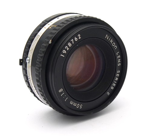 Nikon lens series 50mm 8 - 50mm, f1.8